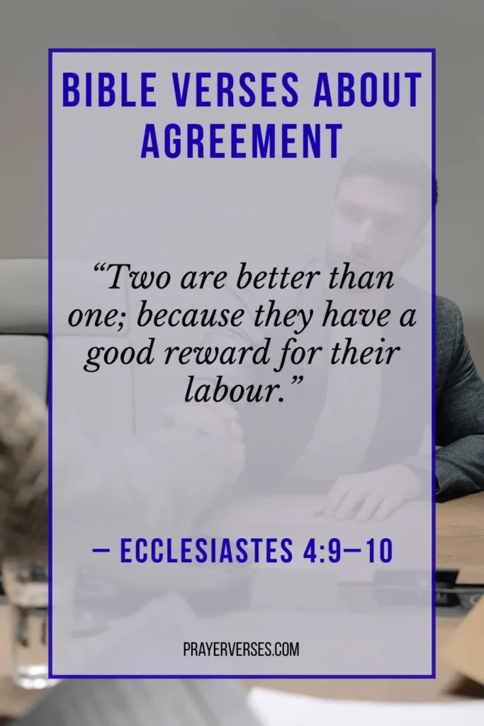 Key Scriptures on Agreement (KJV)