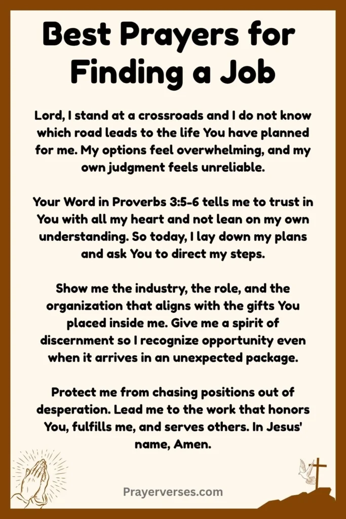 Powerful Prayers for Finding a Job